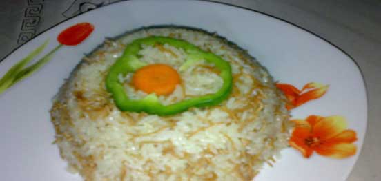 الأرز بالشعيرية